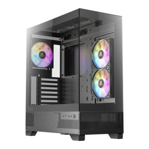 Antec CX700 ARGB ATX | Micro-ATX | ITX ARGB Mid-Tower Gaming Chassis, Black